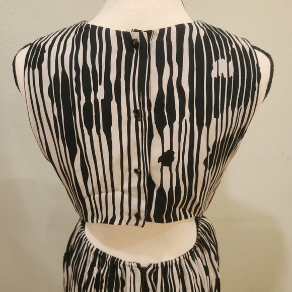 NWOT Alice + Olivia Lexa Plunge Maxi Dress - Picture 12 of 13